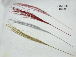 CHRISTMAS GLITTERED PICKS (Straight Designs)