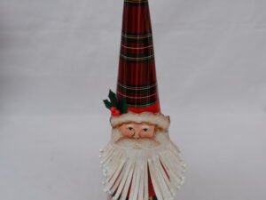 Santa Claus Paper Mache Cone