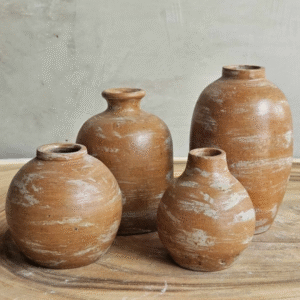 Terra Cotta Vases Rustic