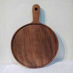 WD22039 Wooden Round Heat Pad – 16.25X12.5X1’’TH